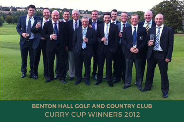 Colne Valley Golf Club - Curry Cup Winners 2012