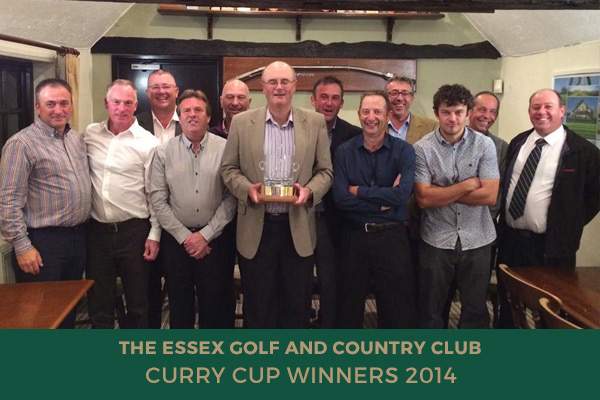 Colne Valley Golf Club - Curry Cup Winners 2014