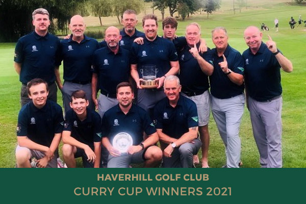 Haverhill Golf Club - Curry Cup Winners 2021