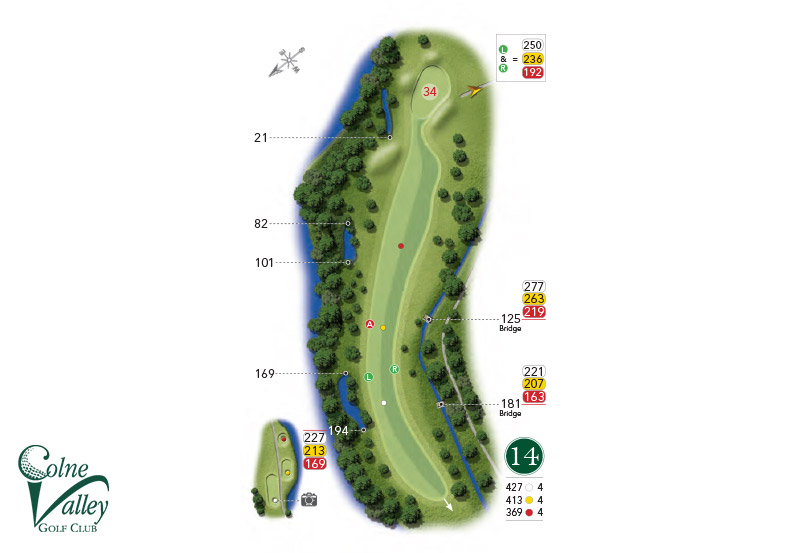 Hole 14 - Colne Valley Golf Club