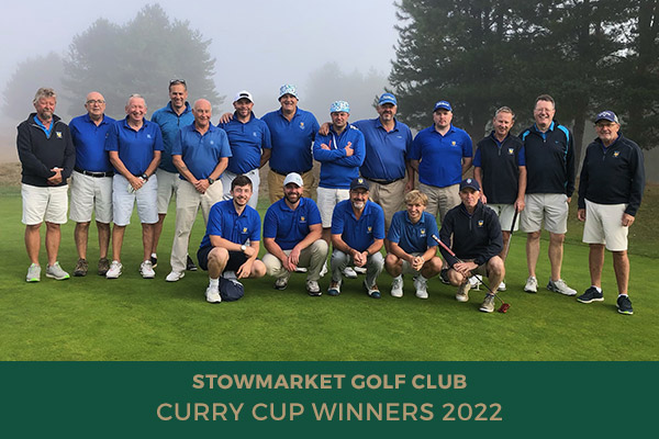 Stowmarket Golf Club - Curry Cup Winners 2022
