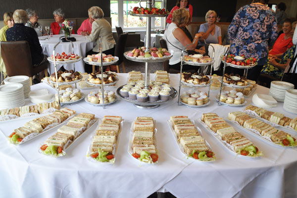 afternoon tea at colne valley golf club
